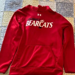 Under Armour Red Cincinnati Bearcats Pullover Hoodie